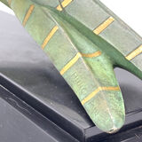 Paon en bronze Alexandre Kelety