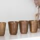 Lot de 6 verres en grès Digoin