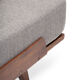 Tatra armchair with footrest