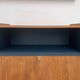 Vintage secretary desk with compass legs