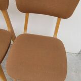 Série de 4 chaises vintage- 1950s