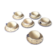 6 cups and saucers for tea or coffee St Clément