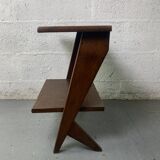 Designer wooden side table