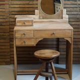 Walnut dressing table