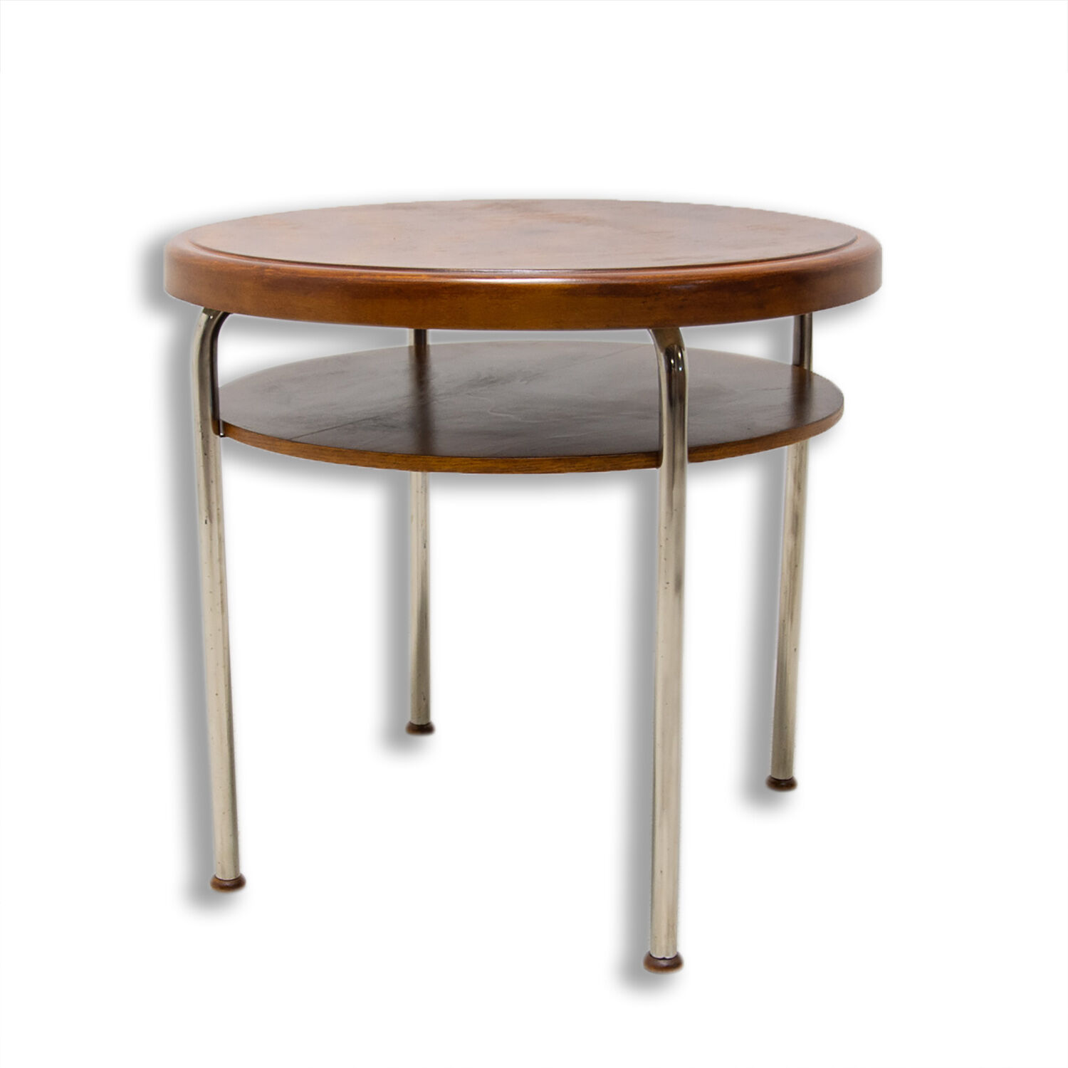 Fully restored Bauhaus coffee table by Robert Slezák, 1930s