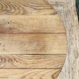 Oval farmhouse table 141.5 cm