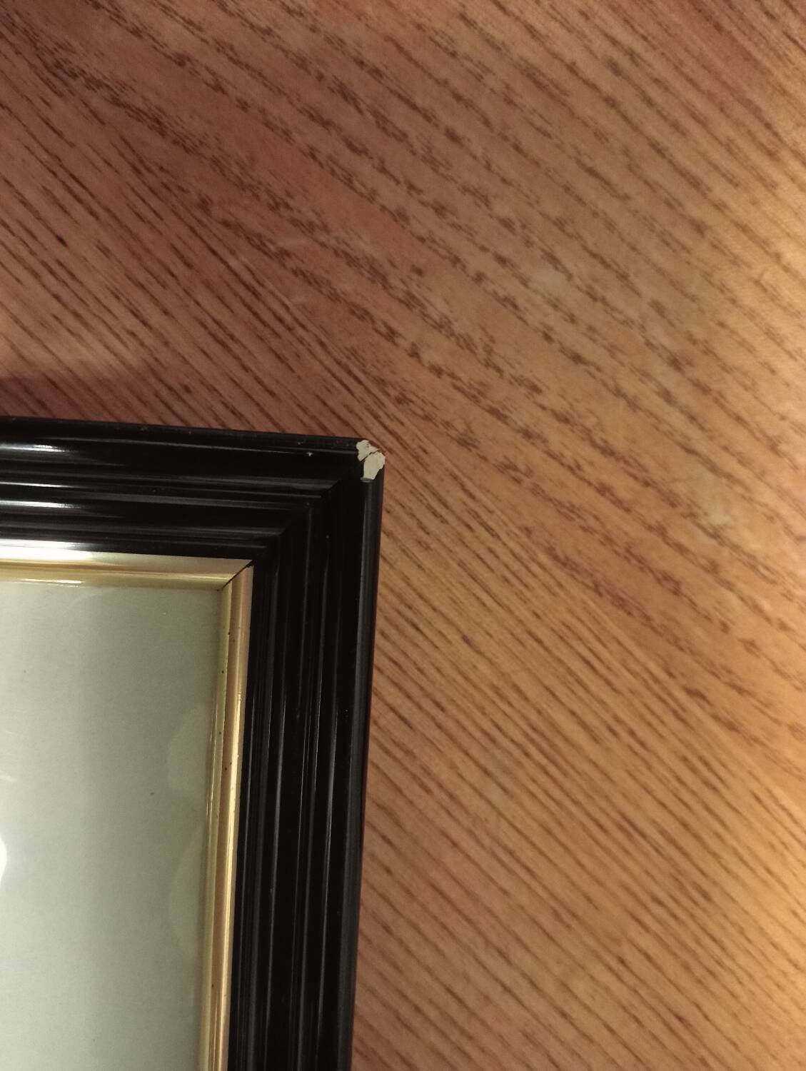 Enameled painting signed