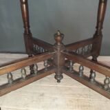 Side table in mahogany