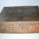Nestlé wooden crate