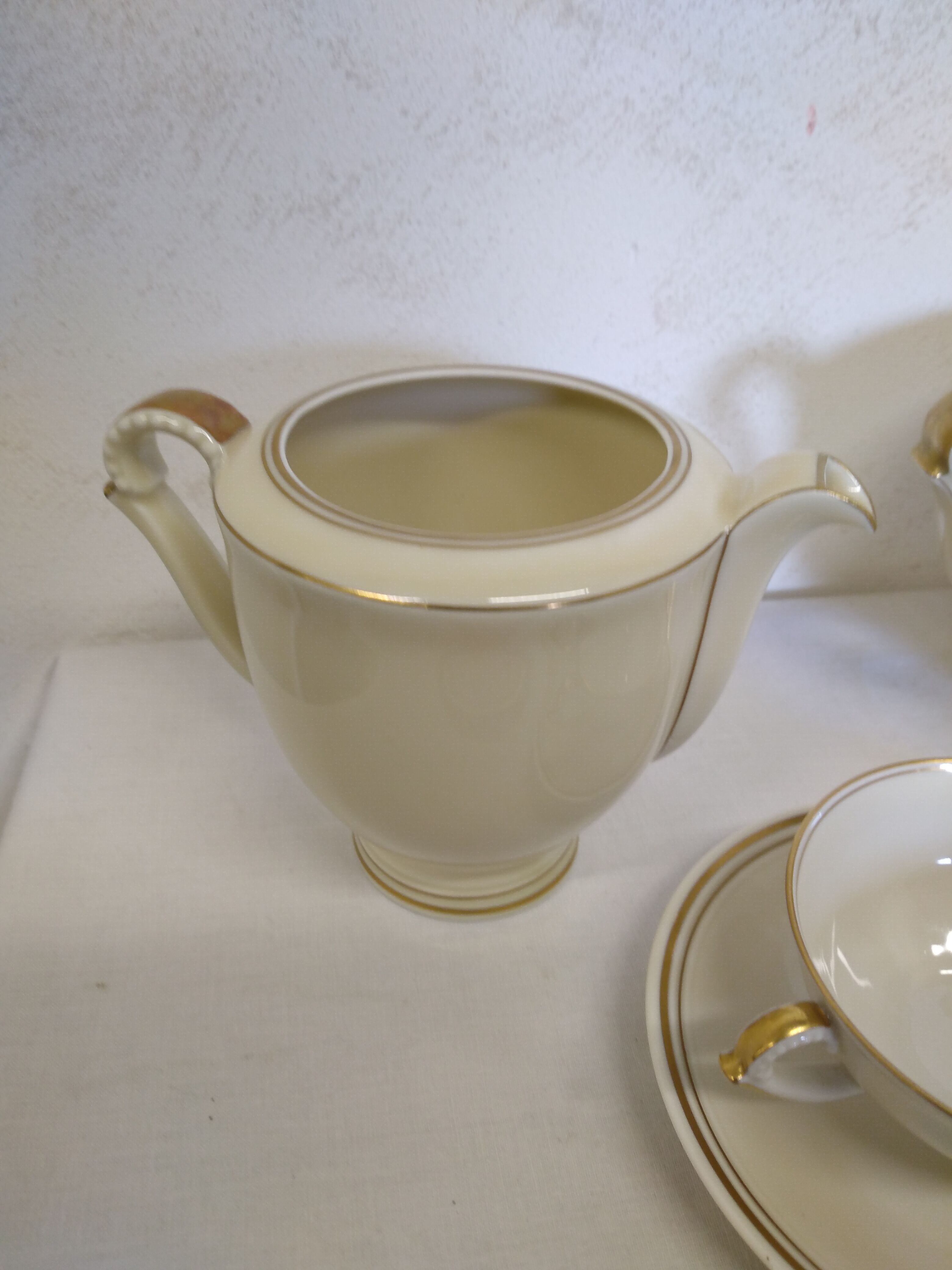 Limoges porcelain coffee set