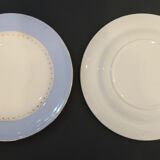 Former Dish Service In Blue Porcelain Lavender