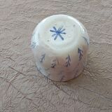 Blue star ceramic bowl