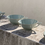 Set of 4 coffee cups & two saucers