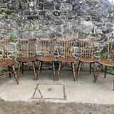 Set of 6 Floride Baumann chairs