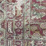 Tapis ancien turc ghyordès 18éme siècle 135x268 cm