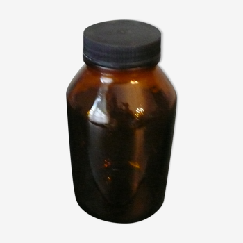 Flacon pharmaceutique ambré