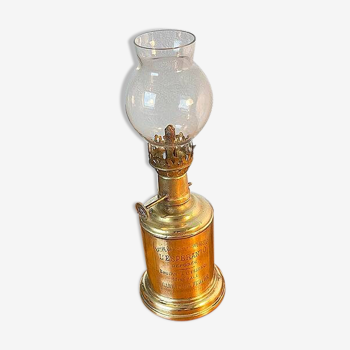 VINTAGE PETROL LAMP 'L'ESPERANTO' 19TH CENTURY - GOOD CONDITION