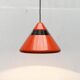 Vintage German Hanging Lamp Space Age Model 5535 by Alfred Kalthoff for Staff