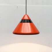 Vintage German Hanging Lamp Space Age Model 5535 by Alfred Kalthoff for Staff