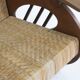 Ensemble de fauteuils en rotin tressé au design Art déco, années 1930, Italie