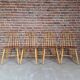 Ensemble de chaises en bois, Suède 1960