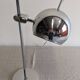 Lampe Eye ball Space Age chromée, Allemagne vers 1970