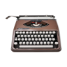 Machine à écrire Olivetti Lettera 82 Marron révisée ruban neuf