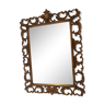 Miroir doré biseauté
