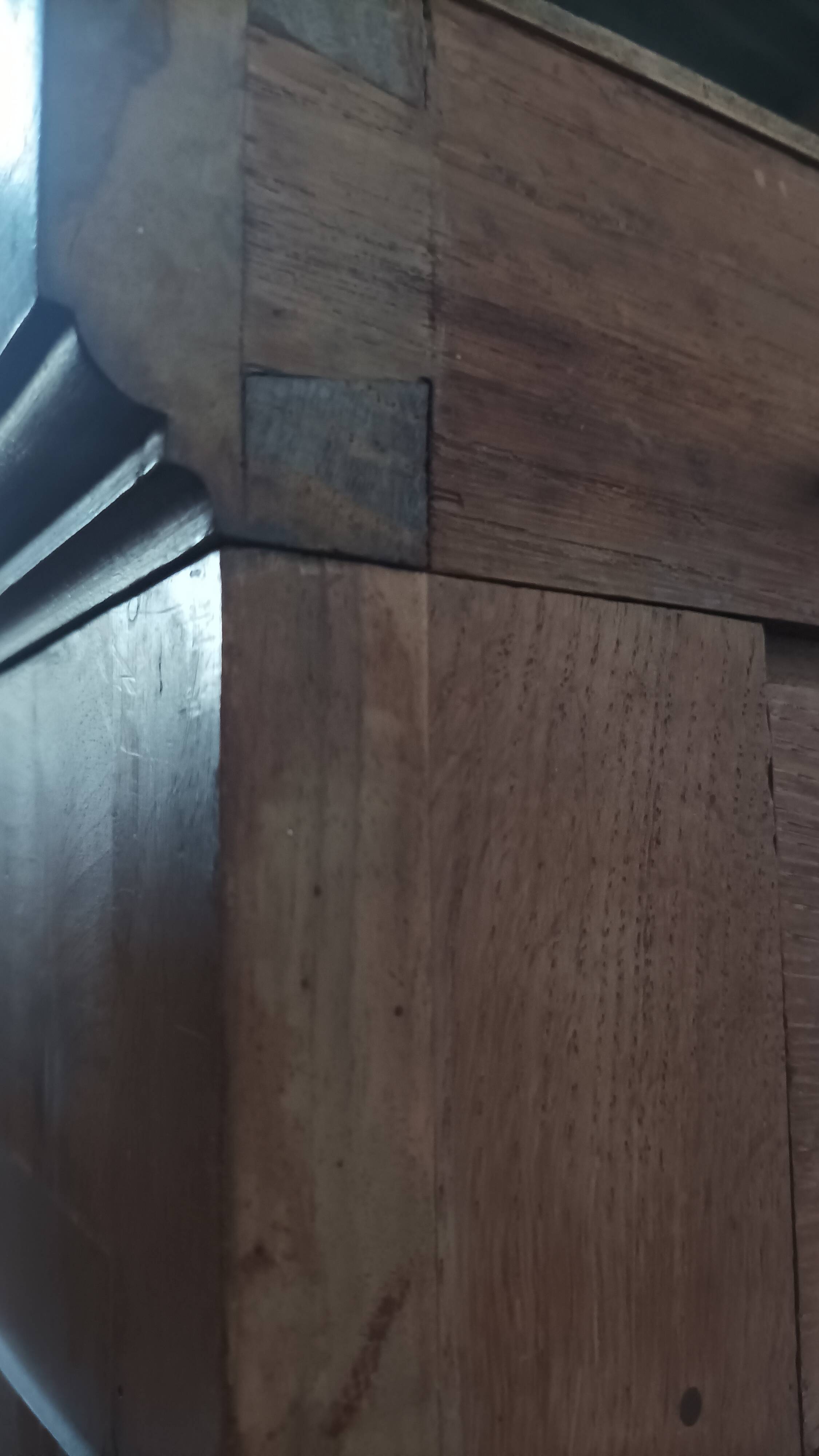 Art Deco walnut bookcase