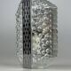 1960s/70s Bubble Wall Lamp, Chrome & Glass, Space Age by Hustadt Leuchten
