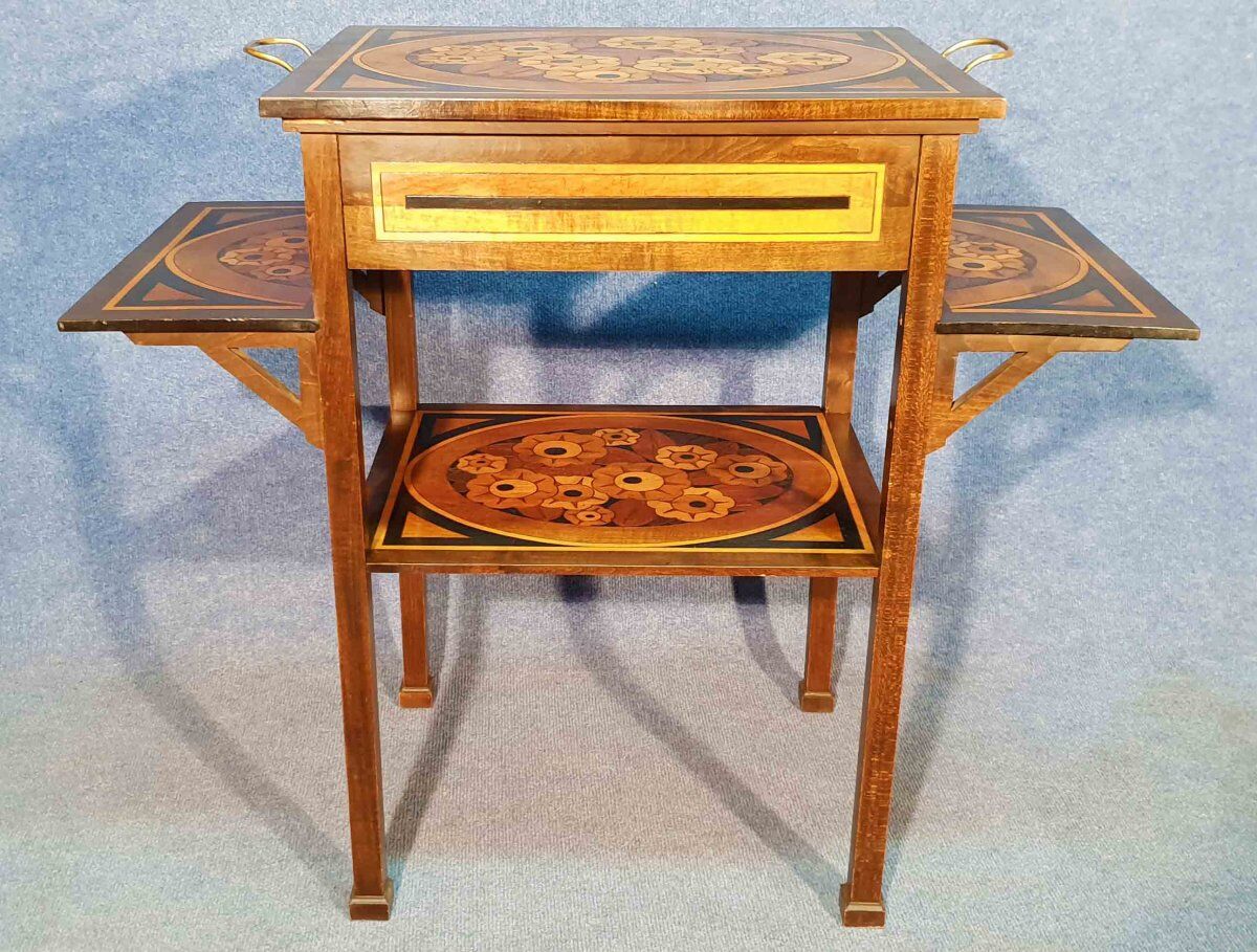 Art deco tea table around 1925