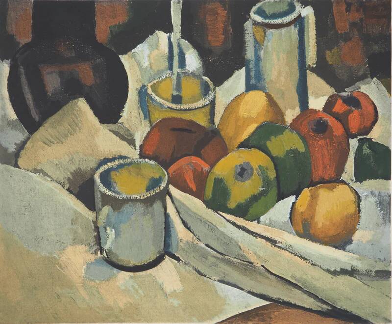 André Derain: Coffee and Fruit, Lithograph