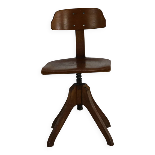 Chaise de bureau Europa design allemand des années 20 pour Olympia Büromaschinenwerke AG