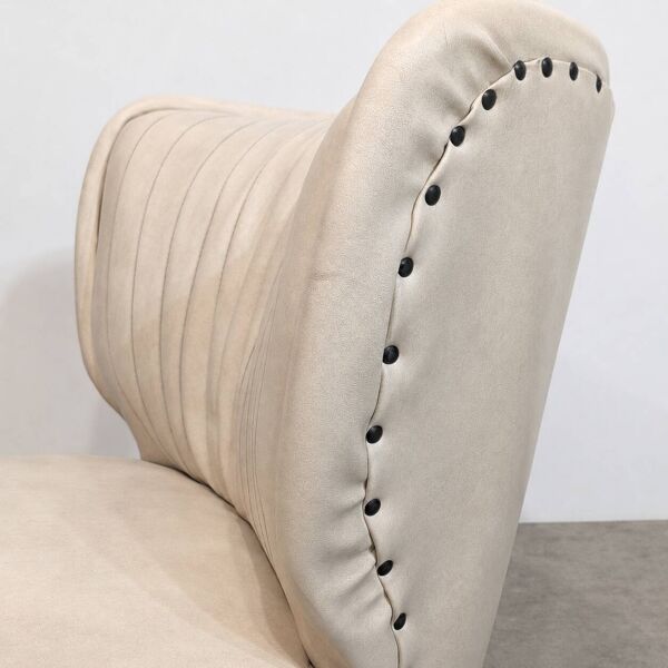 Fauteuil cocktail blanc, années 60