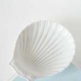 Ceramic Shell Bowl, White, 1970