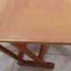 Folding table in beech from 1950