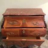 3-drawer neo-baroque commodus circa 1960 (pair available)