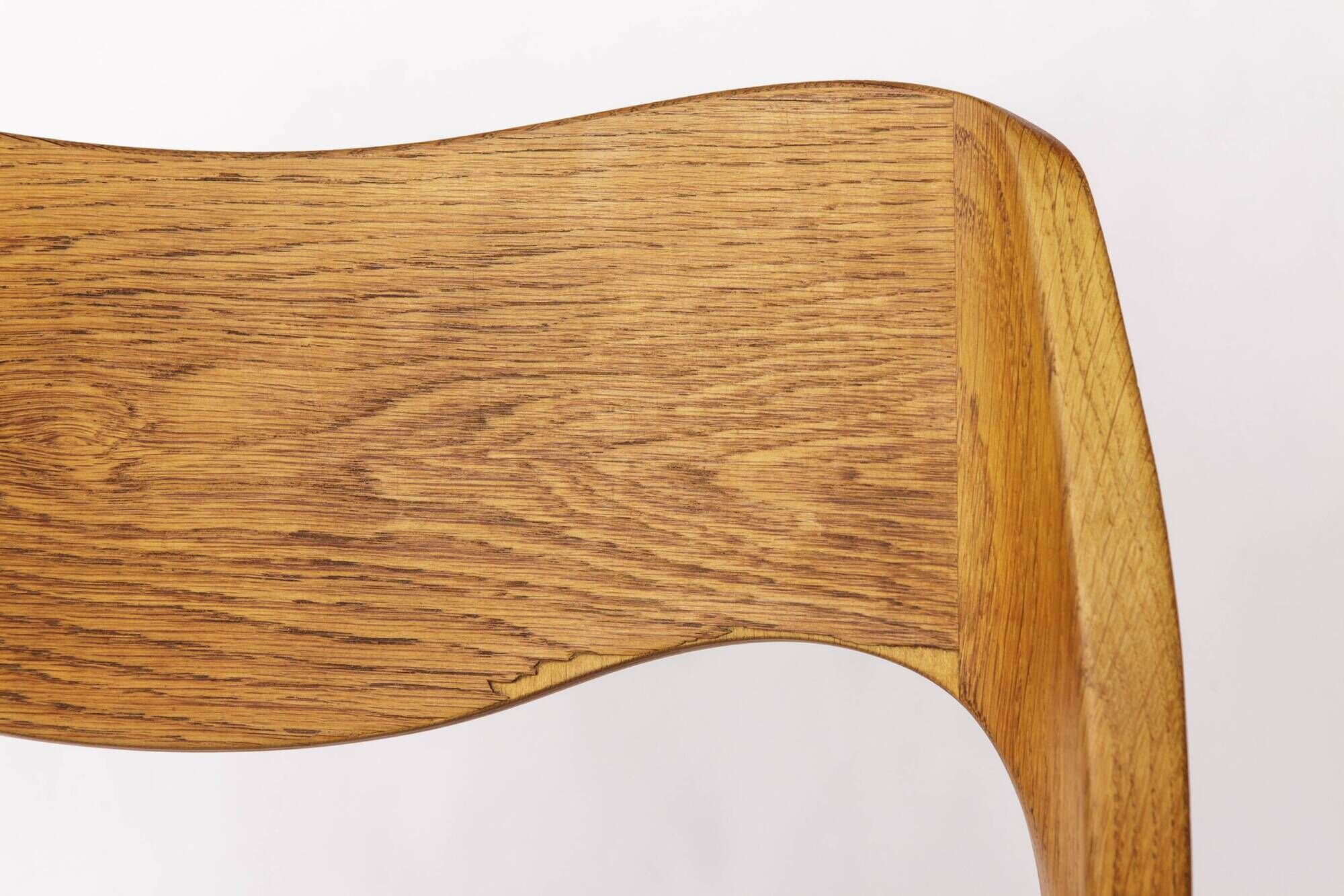 Niels Otto Møller Chair Model 71 – Danish Oak, New Papercord, 1960s