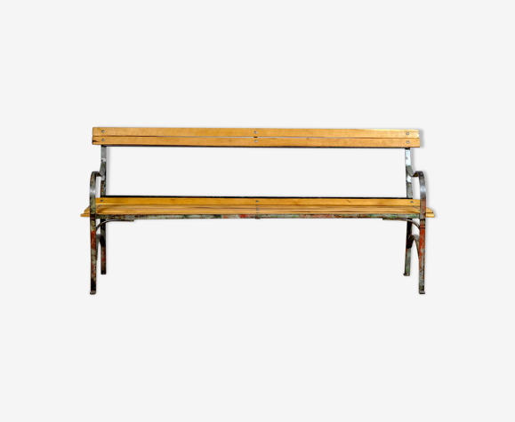 Banc de jardin des années 1940