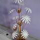 Lampadaire floral vintage hans kogl