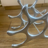 Vintage aluminum bottle holder