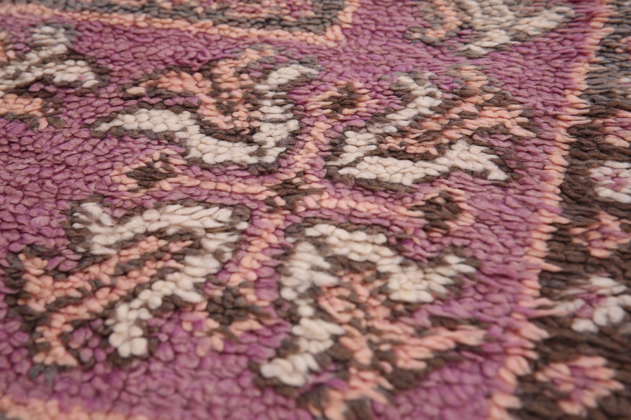 Large Vintage Moroccan Rug 178 x 362 cm - Berber Wool Rug - Handmade Rug