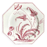 Small earthenware dish from Clairefontaine, "Indiana" service.