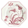 Small earthenware dish from Clairefontaine, "Indiana" service.
