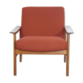 Vintage Scandinavian teak armchair 1960