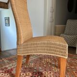 4 chaises rotin