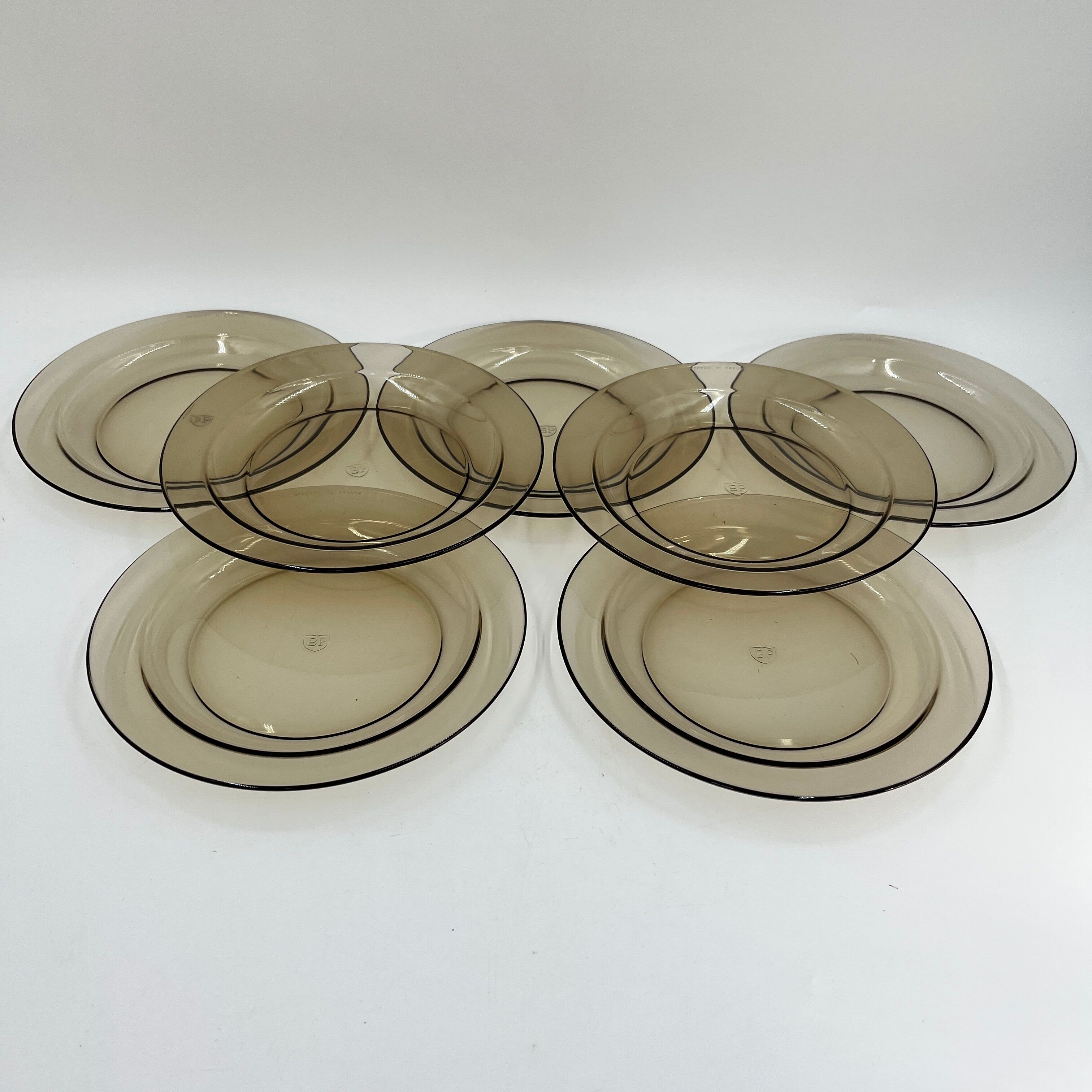 Arcopal smoked glass set