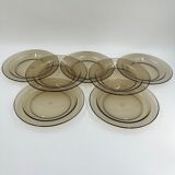 Arcopal smoked glass set