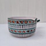 Casserole and ceramic bowl, Robert Picault, Vallauris