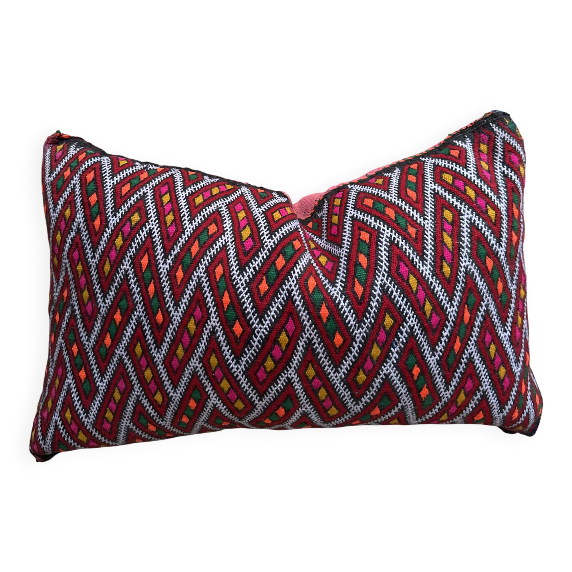 Vintage Moroccan Berber wool cushion cover